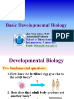 Lecture 7. Basic Developmental Biology and Biotecnology