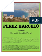 Perez Barcelo - Bernabe Sanchis - Set of Clarinets