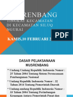 Bahan Musrenbang Siluq 2022 Slide Draf