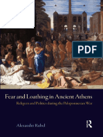 Fear and Loathing in Ancient Athens Religiouas Beliefs