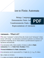 Introduction To Finite Automata