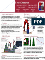 Neel Dhanaraj (ME) Cameron Collins (ME) : Robot Design Why 3D Swarm Construction?