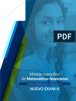 12 - Modulos Especificos Del EXANI II - Matematicas Financieras