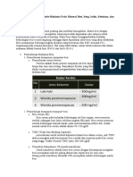 Status Gizi Metode Biokimia Pada Mineral Besi, Seng, Iodin, Selenium, dan Kalsium