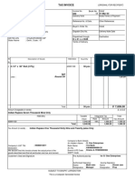 Tax Invoice: G-One Enterprises 31-Mar-22