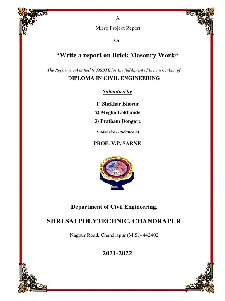 WORK METHOD STATEMENT OF BRICK AND RUBBLE MASONRY visual data 8