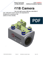 CAS-CAMRF PROD0118 Camera Technical Specification Sheet C