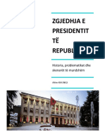 Studim Zgjedhja e Presidentit Te Republi