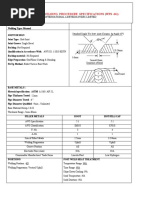 Welding Procedure Specifications (Wps - 6G) : 2mm (Max)