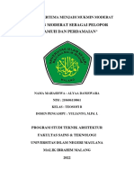 Uts - Alyaa Daniswara 210606110061 - Teosofi B - Menjadi Mukmin Moderat