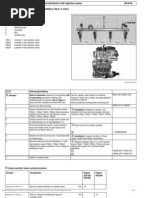 w169 Mercedes Benz A150 Remove Fuel Distributor With Injector Valves