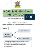 Biopsi Dan Pemeriksaan Histopatologis