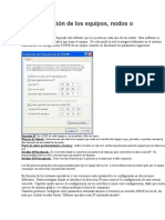 Configuración TCP/IP y comandos básicos