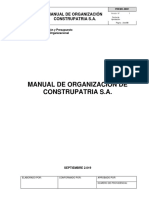 Manual de Organizacion (Proyecto)