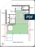 Second Floor Layout: Upto Mumty Level No Need To Construct