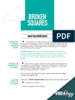 Broken Squares: Game Facilitator Packet