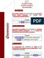 La Phrase Simple La Phrase Complexe Les Propositions CM2leçon