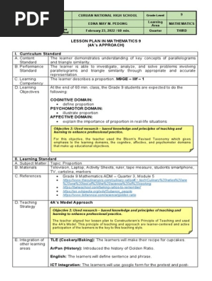 Lesson Plan