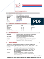 Material Safety Data Sheet: 1. Manufacturer Identification