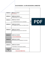 Planificador Semanal Ept 1ero Secundaria