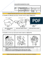 Evaluación Diagnostica 2022 Hmac