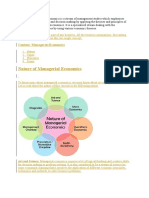 Managerial Economics