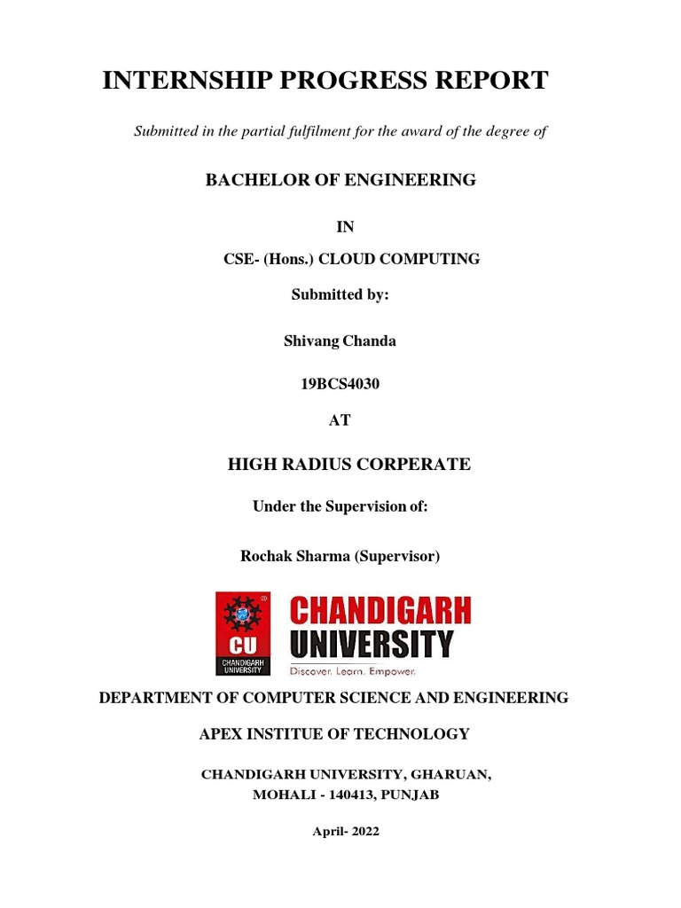 19BCS4030 Final Report | PDF | Python (Programming Language ...