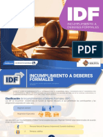 Idf - Incumpliento A Los Deberes Formales