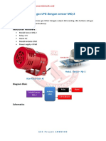 Alarm Kebocoran Gas LPG Dengan Sensor MQ-2