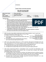 Soal UAS Fisika Listrik SMT Genap 2020-2021