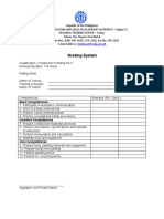 Grading System: Rtctalisay@tesda - Gov.ph