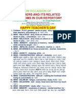 Teachers' Day Remedies: A Homeopathic Perspective on Symptoms Related to Teachers and Studying