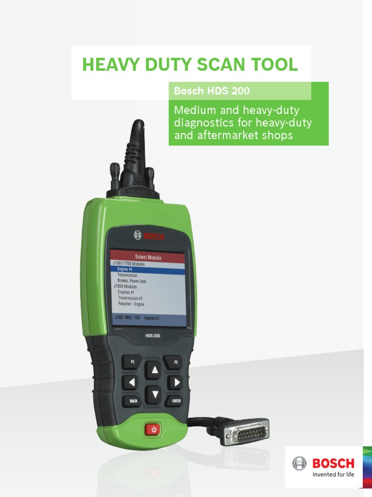 Heavy Duty Scan Tool Medium and HeavyDuty Diagnostics For HeavyDuty
