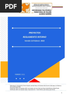 Reglamento de Proyecto Socio Integrador de Los PNF UPTAG