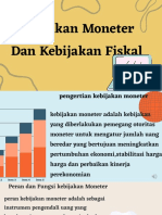 Kebijakan Moneter Dan Kebijakan Fiskal