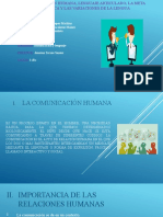 Comunicación humana, lenguaje y variaciones lingüísticas