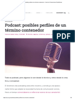Podcast - Posibles Perfiles de Un Término Contenedor - Centro de Producciones Radiofónicas
