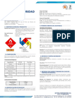 MSDS PINTURA TRAFICO