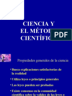 CIENCIA Y EL METODO CIENTIFICO (1)
