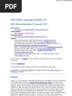 W3C.xml Path Language (XPath) 2