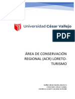 Área de Conservación Regional (Acr) Loreto-Turismo - N°2 17.04.22