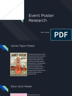 Event Poster Research - Graphics 1 - Dane Seabolt