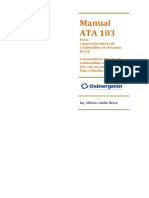 ATA 103 Estándar para el control de calidad de combustible de aviación