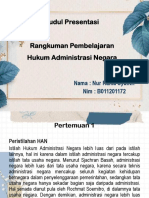 Judul Presentasi: Nama: Nur Raika Syafitri Nim: B011201172