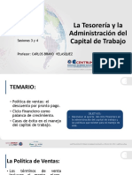 3sesiones 3 y 4 - La Tesorería y La Administración Del Capital de Trabajo