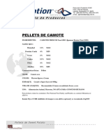 Pellet de Camote