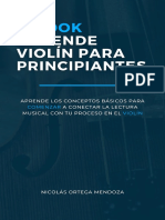 E-Book Aprende Violín para Principiantes