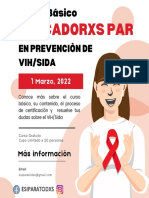 Temario Curso de Formación en Educadorxs Pares en Prevención de VIH/Sida