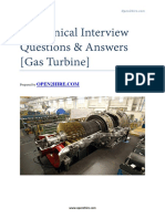 Mechanical Interview Questions & Answers (Gas Turbine)