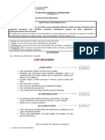 3°básico - Guia Articulo Informativo